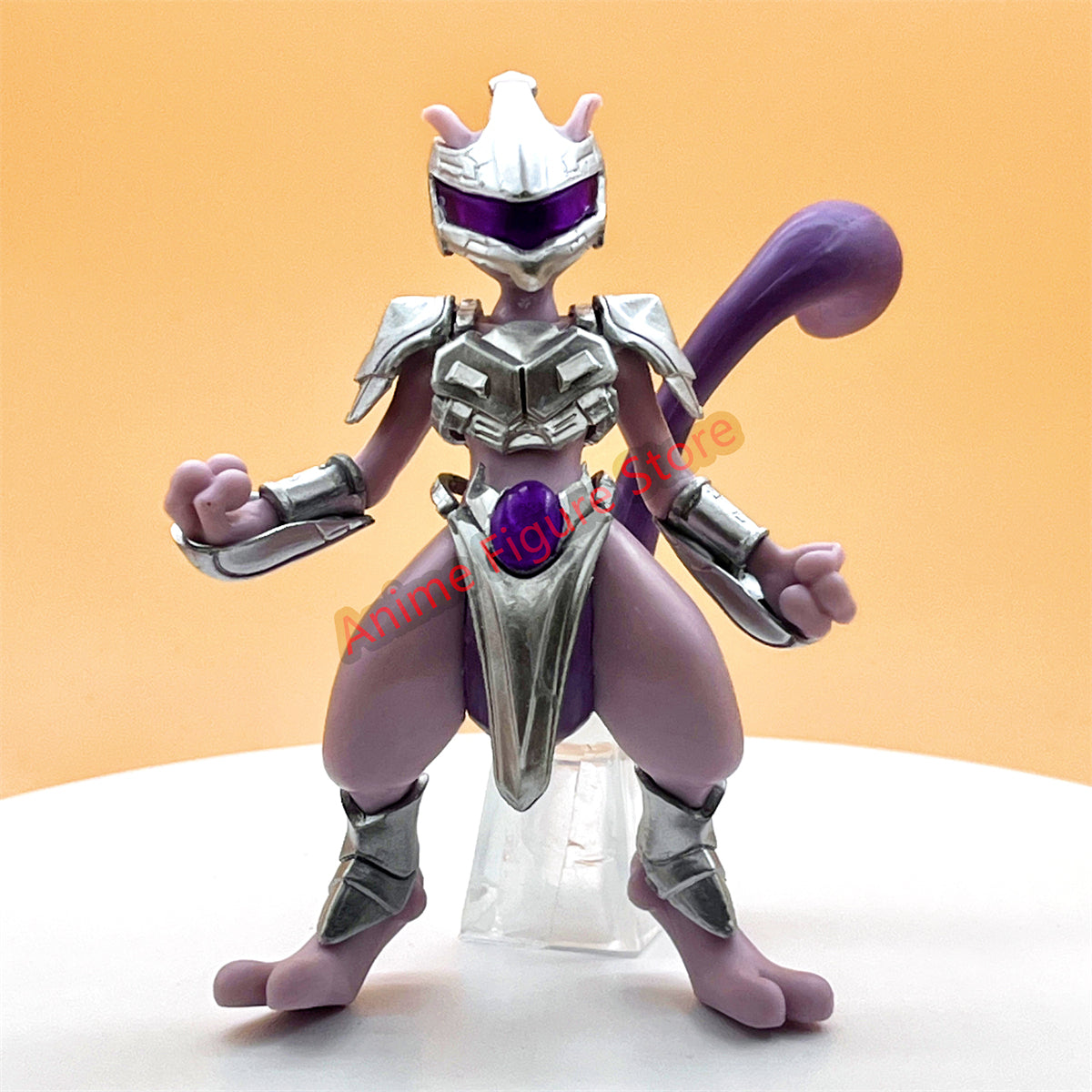 11cm Mewtwo Pokémon Anime Figure  PVC Action Model for Collection, Decoration & Gifts