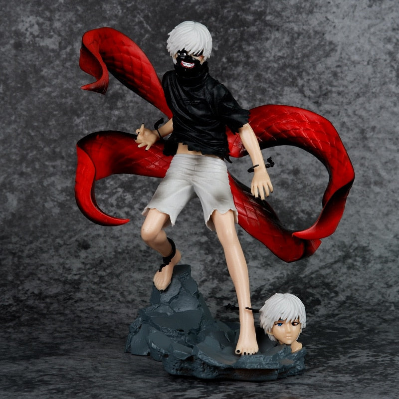 Tokyo Ghoul Kaneki Ken Centipede Mask Action Figure Face-Changeable Anime Collectible Ornament