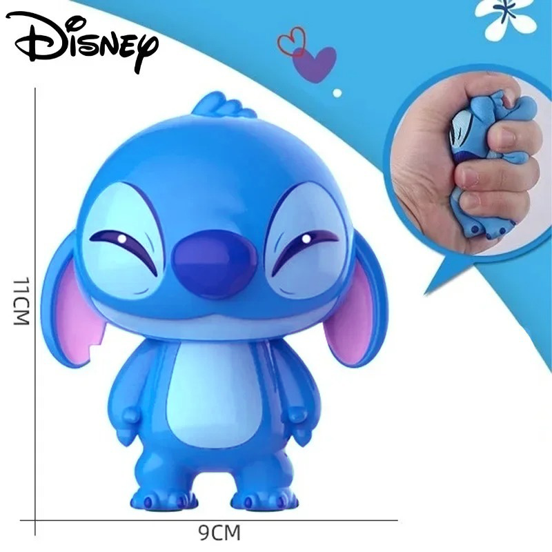 Disney Stitch Slow Rebound Decompression Toy  Soft Cartoon Doll & Healing Gift for Kids