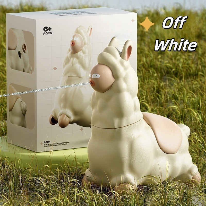 Alpaca Water Gun Handheld Continuous Water Spraying Toy for Kids  Outdoor Pool & Garden Water Fights  Fun Gift for Boys & Girls