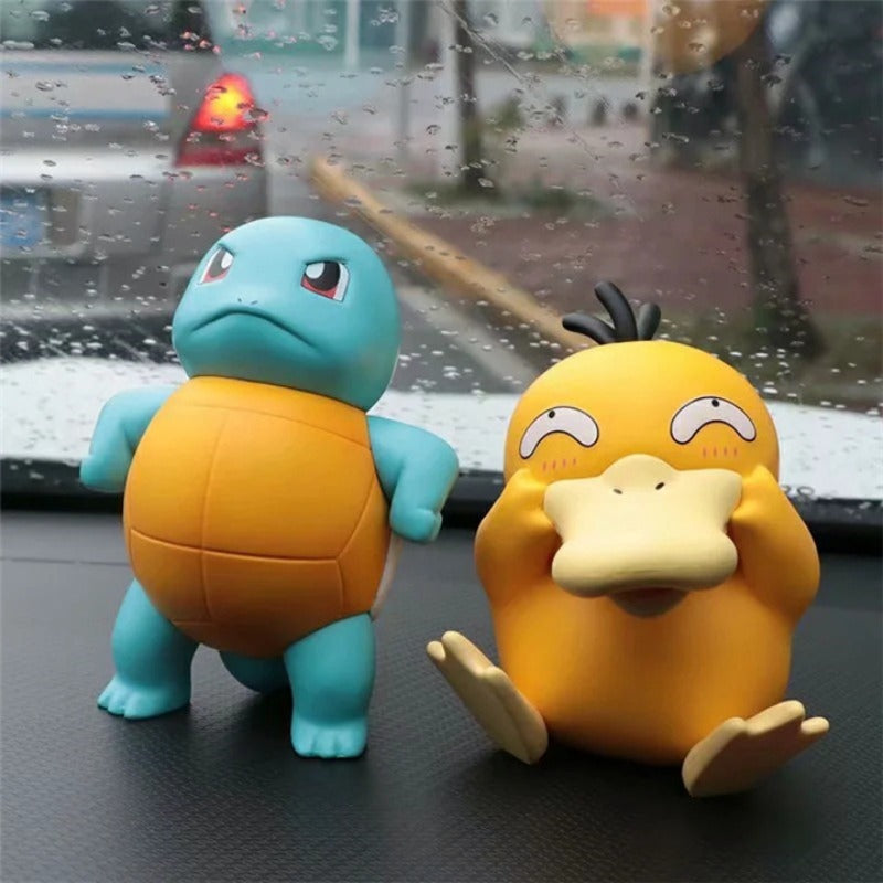 Pokémon Jenny Turtle & Keda Duck Figurine Anime Cartoon Model Toy & Car Ornament