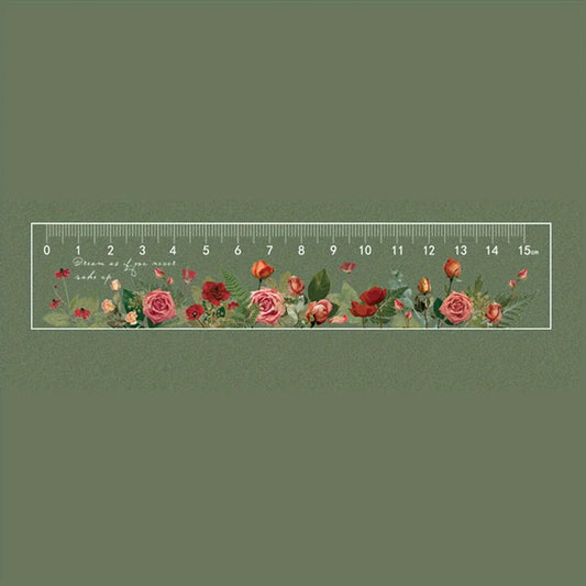 Clear 15cm Acrylic Ruler with Centimeters  School & Stationery Supplies