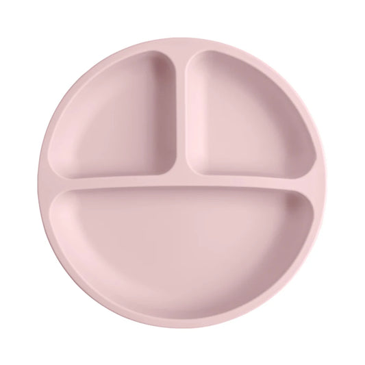 Baby Silicone Suction Dining Plate  BPA-Free Toddler Training & Feeding Bowl