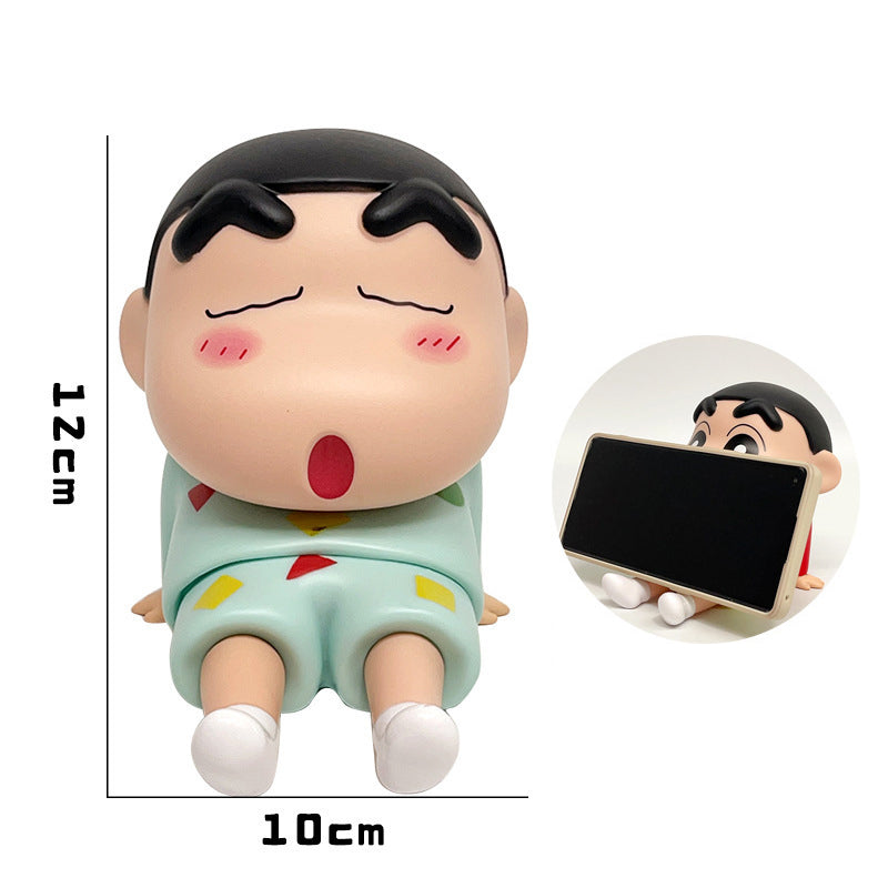Crayon Shin-Chan Phone Holder Cute Anime Desktop Stand & Decorative Gift