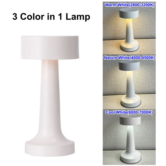 USB Rechargeable Touch LED Table Lamp  Wireless Bedside & Decorative Mood Light for Home, Bedroom, Restaurant & Café