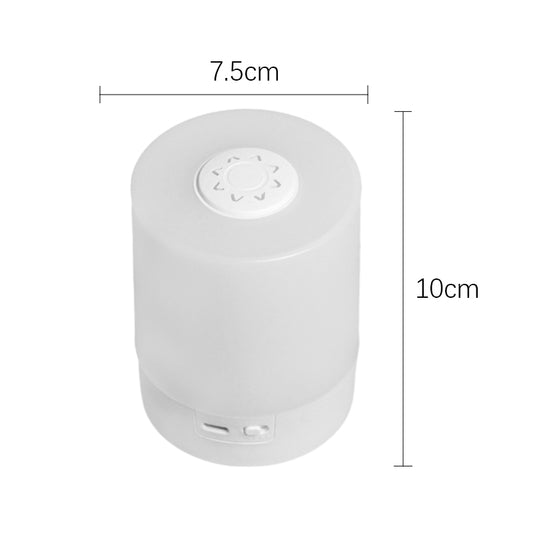 Dimmable LED Bedside Night Light USB Rechargeable Touch Table Lamp for Bedroom & Reading