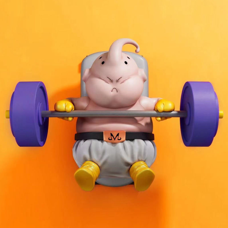 5-Piece Majin Buu Dragon Ball Action Figure Set  Cute Anime Collectible Toys for Fitness & Bodybuilding Fans