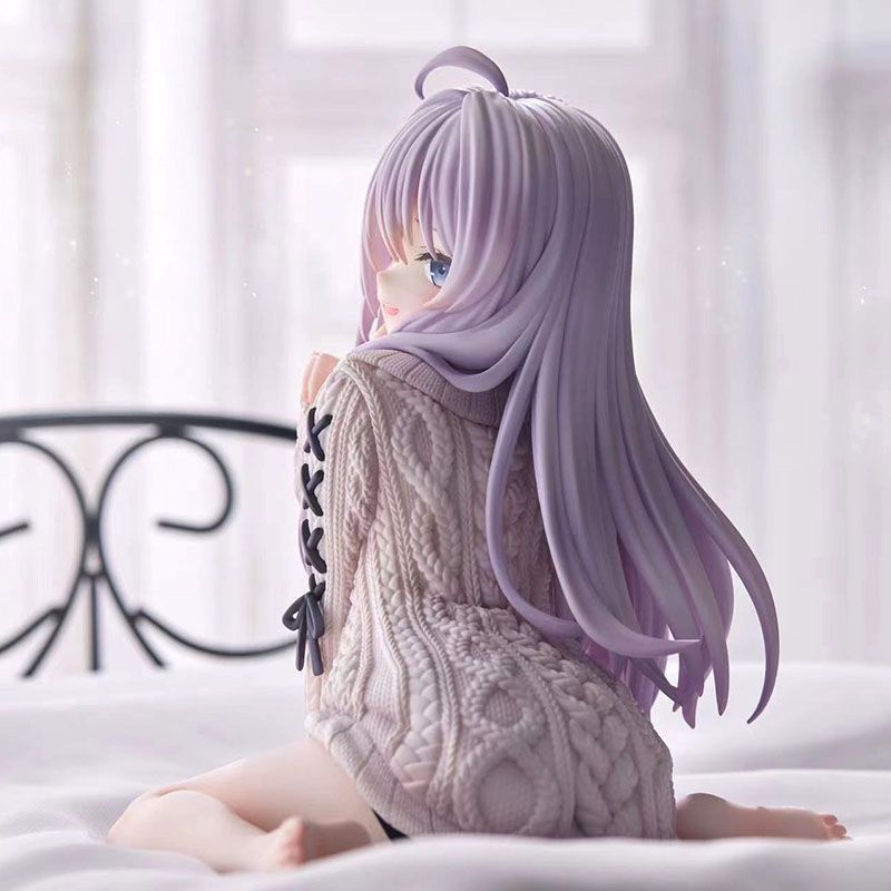 15cm The Journey of Elaina Anime Figure Witch Elaina PVC Collectible Model Toy Gift