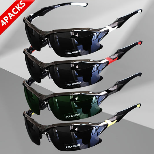 Outdoor Polarized Sports Sunglasses for Men & Women  Windproof, Perfect for Baseball, Running, Fishing, Golf & Driving