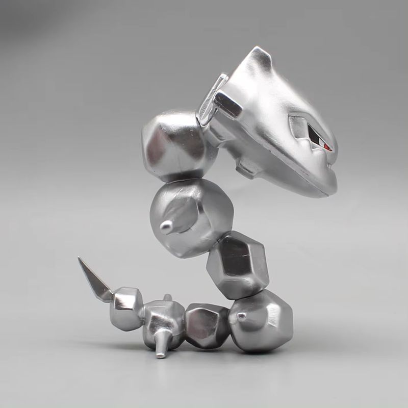 Steelix Pokémon Action Figure  PVC Rock Snake Model Toy for Collection & Decoration