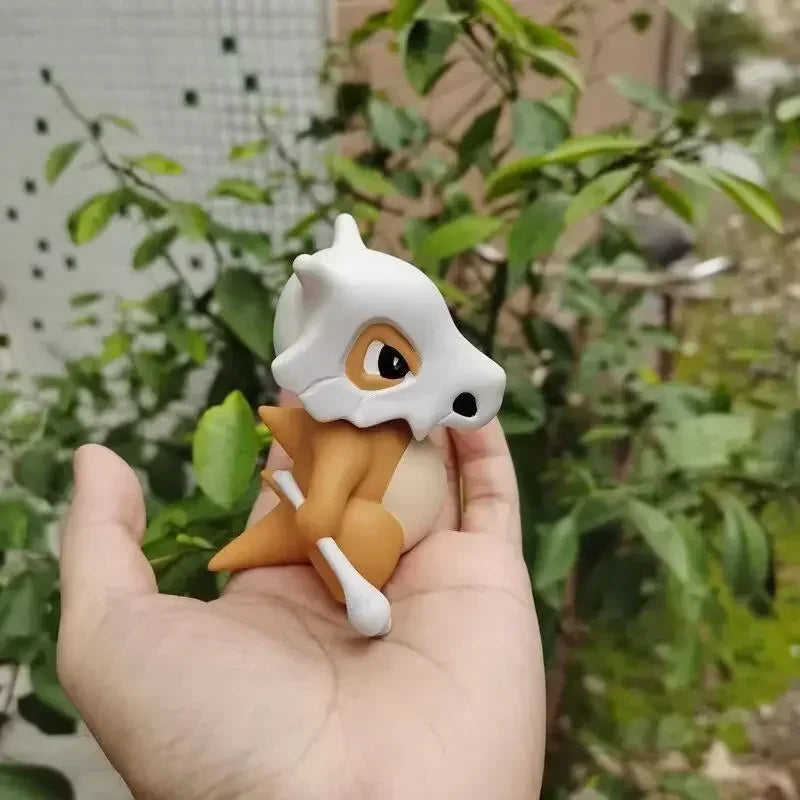 8cm Cubone Cute Version Figure  One Piece x Pokémon Pocket Monsters Anime Toy