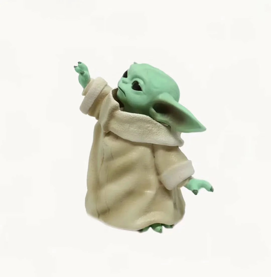 Star Wars Mandalorian Baby Yoda Grogu 8cm Collectible Figure Toy