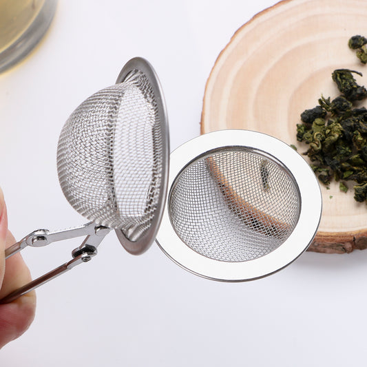 Stainless Steel Tea Infuser Ball  Mesh Tea Strainer with Handle for Loose Leaf Tea & Herbs