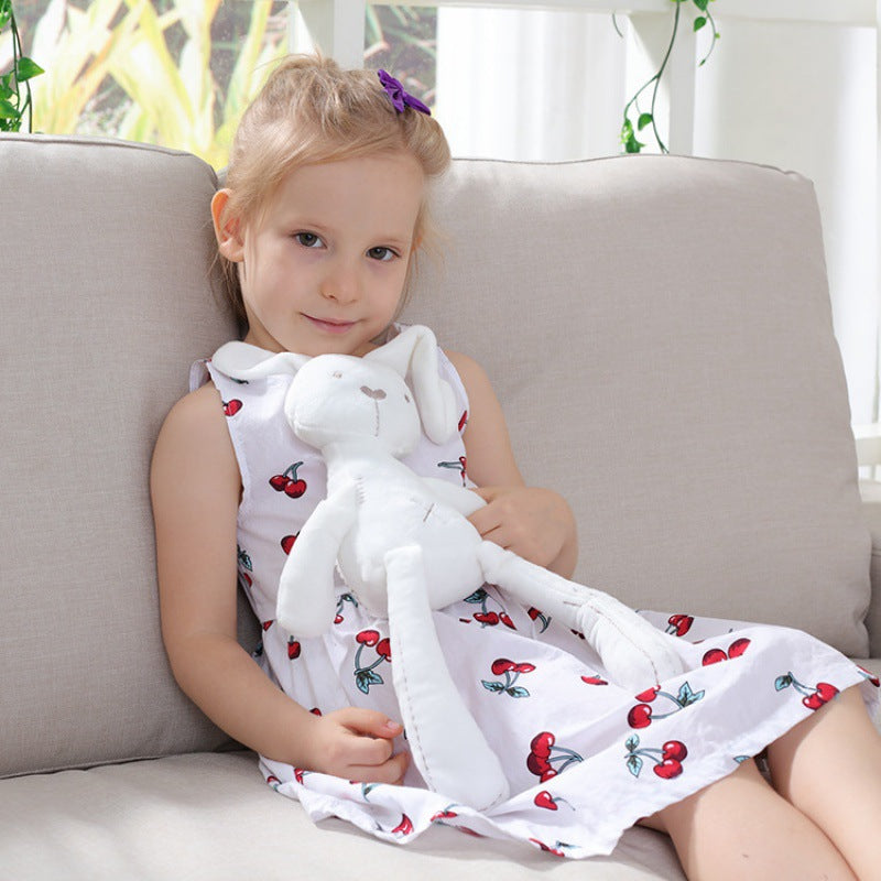 Cute 42CM Bunny Plush Toy  Infant Soothing & Birthday Gift