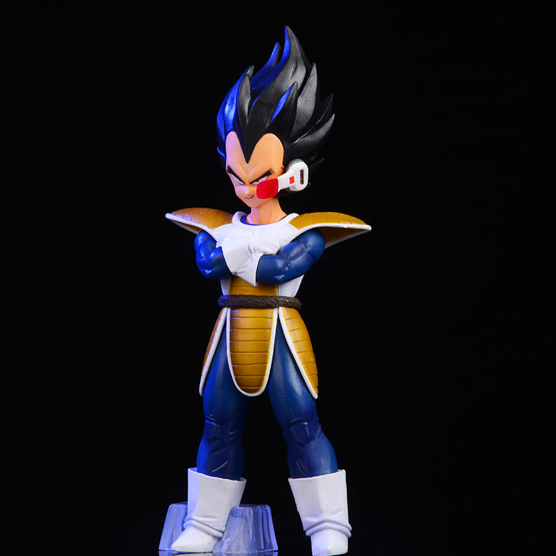 Dragon Ball Z Super Saiyan Vegeta Action Figure  24cm PVC Collectible Model Toy