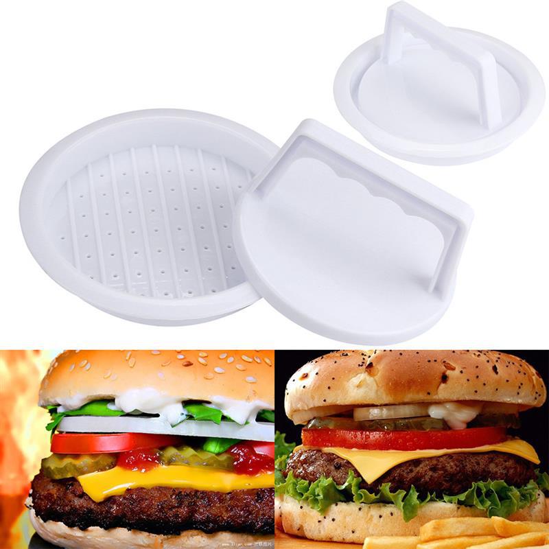 1pc Hamburger Press  Stuffed Burger Mold for BBQ & Kitchen Use
