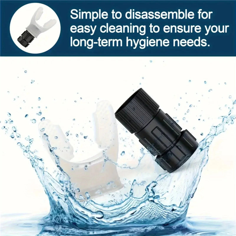 High-Performance Lung Trainer  Silicone Respiratory Resistance Tool for Fitness & Cardio