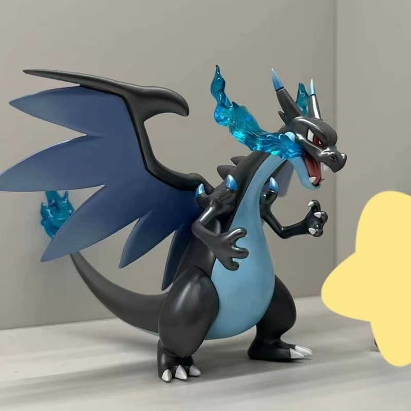 11cm Pokémon Dragonite & Mega Charizard X PVC Figures – Anime Collectible Toy Model for Room Decor & Gifts