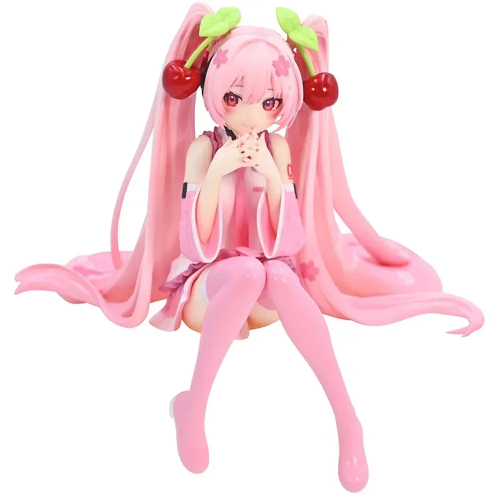 Hatsune Miku Spring Sakura Figure Pink Dress Limited Edition (12cm)