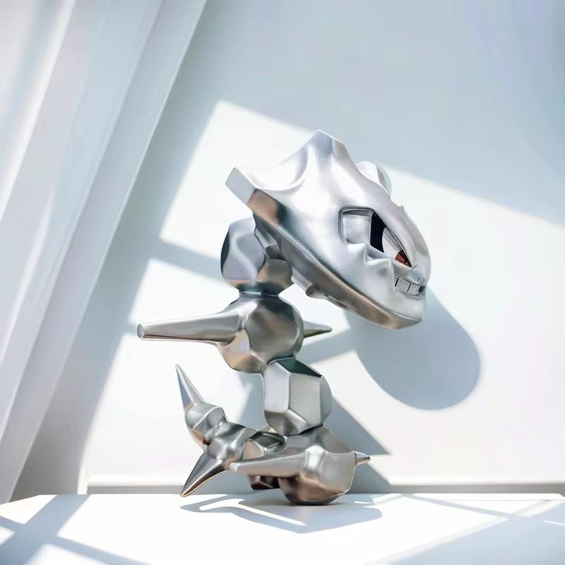 Steelix Pokémon Action Figure  PVC Rock Snake Model Toy for Collection & Decoration