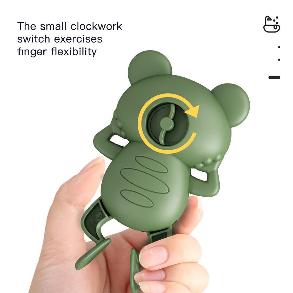Cute Clockwork Swimming Frog Bath Toy  Wind-Up Animal Water Toy for Babies & Kids  Baby Shower Gift & Bathtime Fun