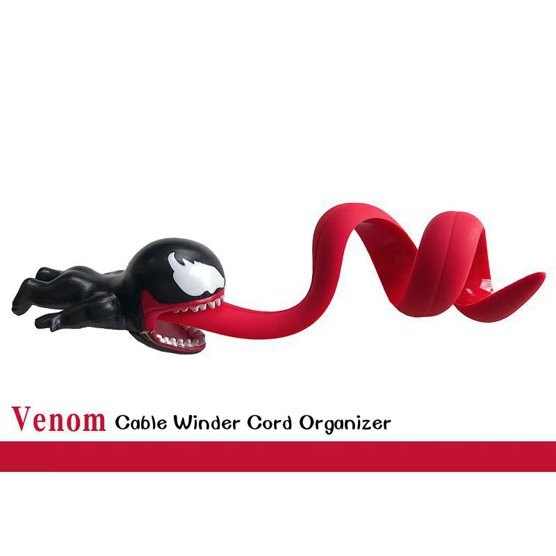 Venom USB Cable Protector & Wire Data Line Holder  Action Figure Toy Accessory