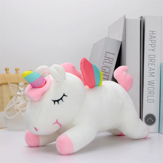 Cute Kawaii Unicorn Plush Toy  Soft Stuffed Animal Sleeping Pillow for Kids & Birthday Gifts