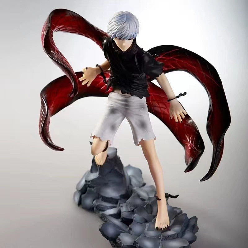 Tokyo Ghoul Kaneki Ken Centipede Mask Action Figure Face-Changeable Anime Collectible Ornament