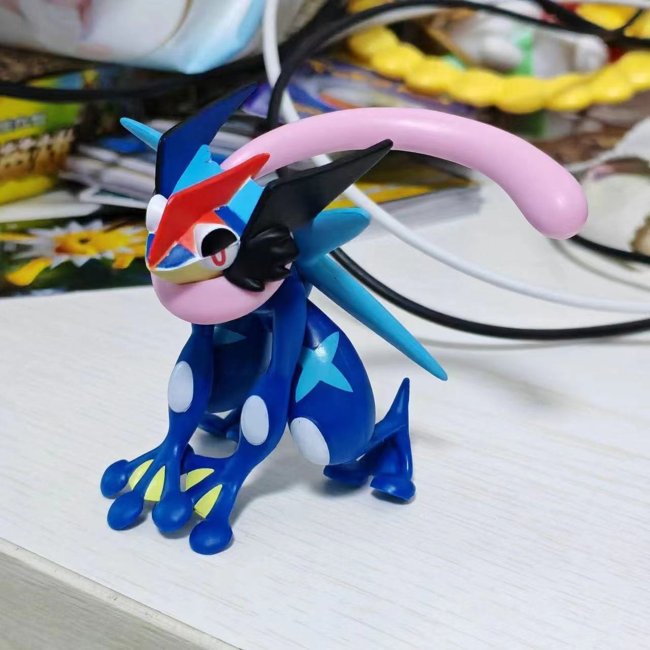 Pokémon Pikachu & Mega Greninja Figures  Mini Anime Collectible Model Toy