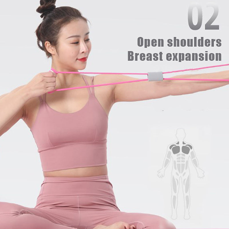 Resistance Bands for Women  Yoga, Neck, Stretch & Strength Training Fitness Equipment