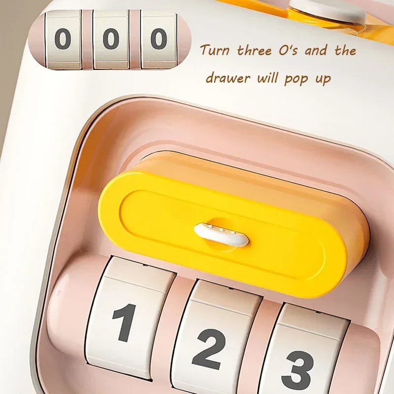 6-in-1 Montessori Busy Board Cube  Baby Sensory & Educational Toy for Boys & Girls