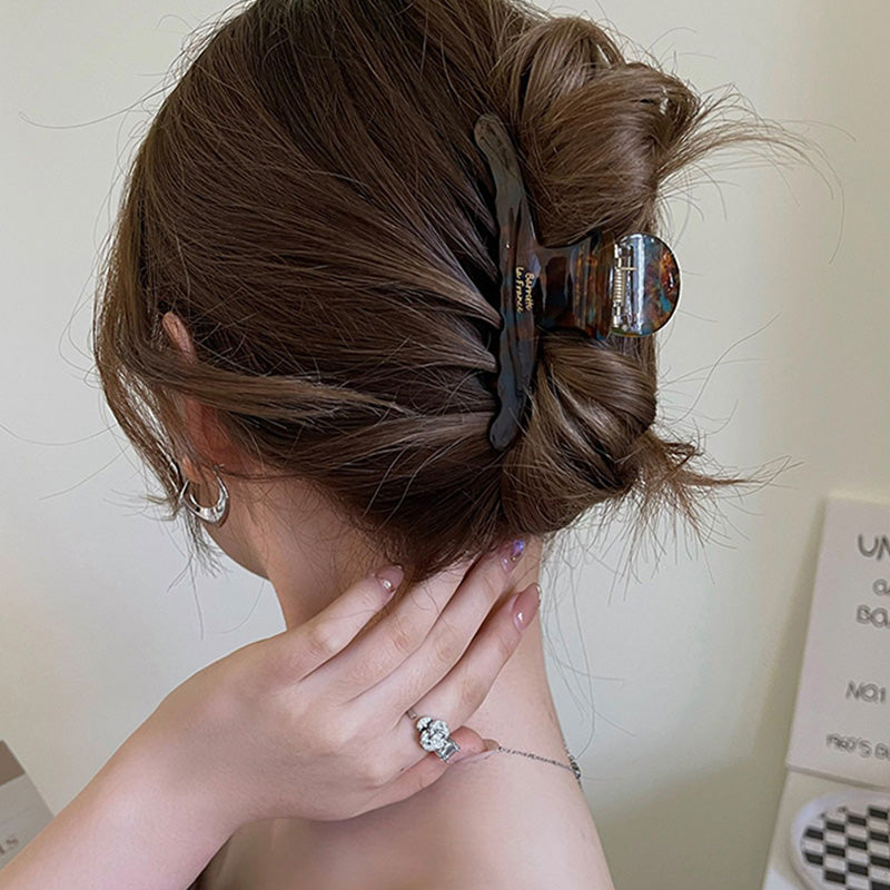Elegant High-Grade Acetate Hair Claw Clip Vintage Style Fashion Hair Accessory for Women