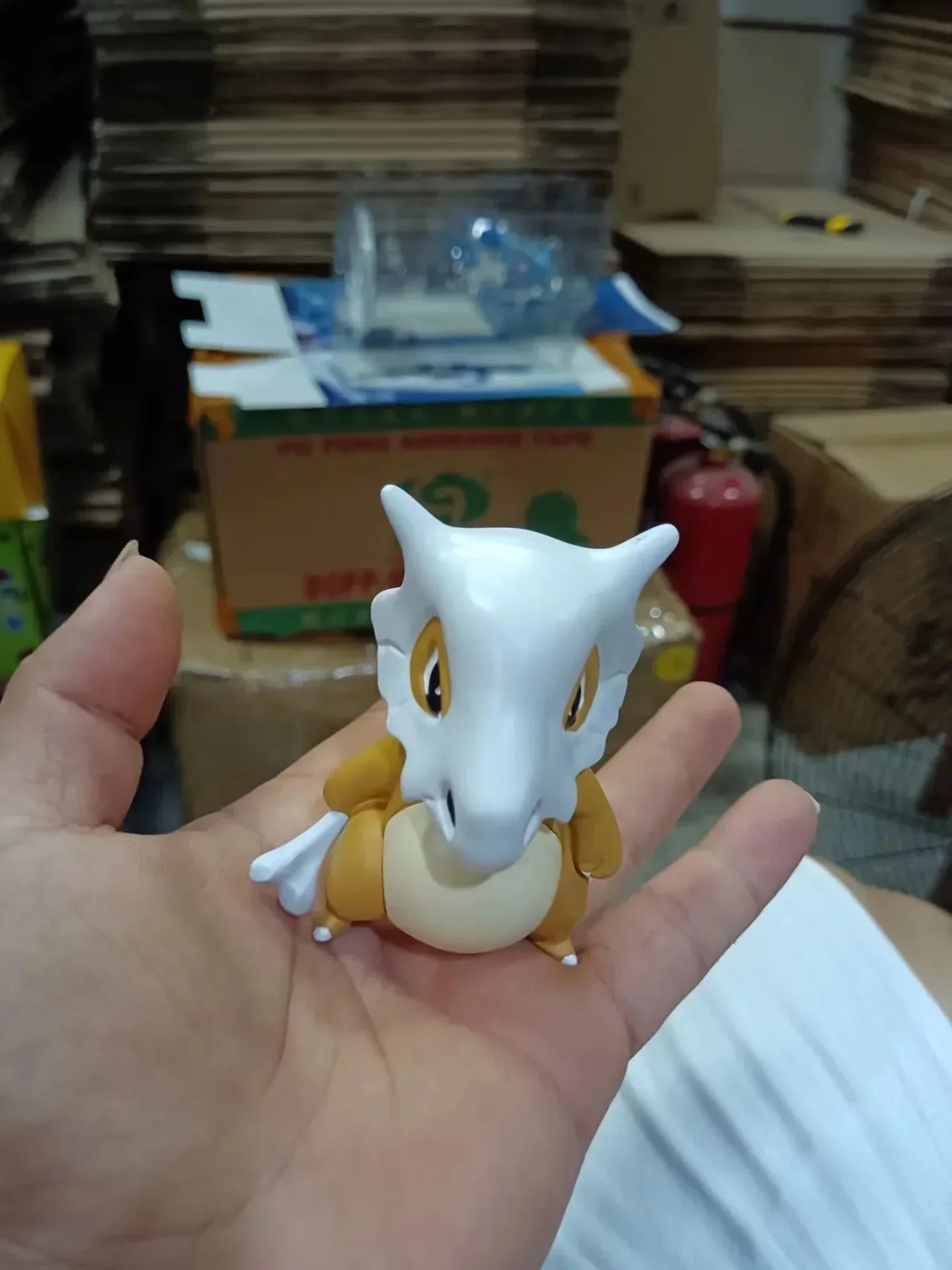 8cm Cubone Cute Version Figure  One Piece x Pokémon Pocket Monsters Anime Toy