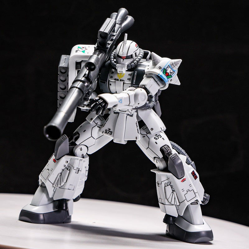 ZAKU Warrior GTO White Devil & ZEONO ZGMF 1000 HG 1/144 Model Kit  Collectible Action Figure & Ornament Gift