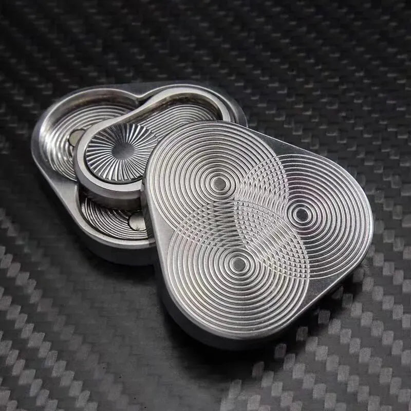 Magnetic Metal Fidget Slider  EDC Stress Relief & Sensory Toy for Adults with ADHD & Anxiety
