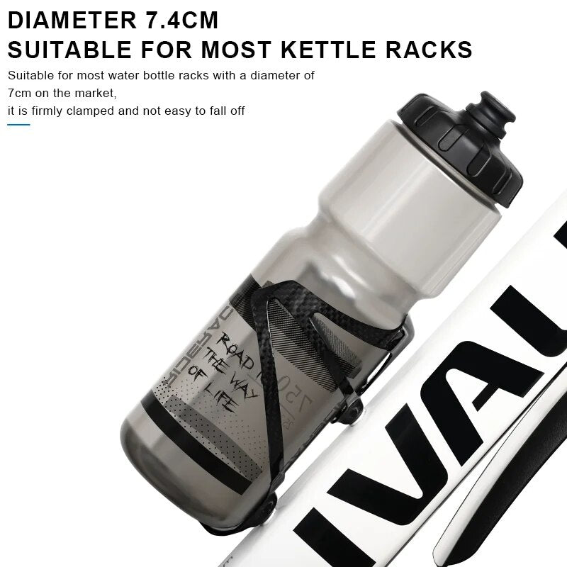 RIDERACE 750ML Bicycle Water Bottle  PP5 Plastic Sports Squeeze Mug for Cycling, Running & Climbing