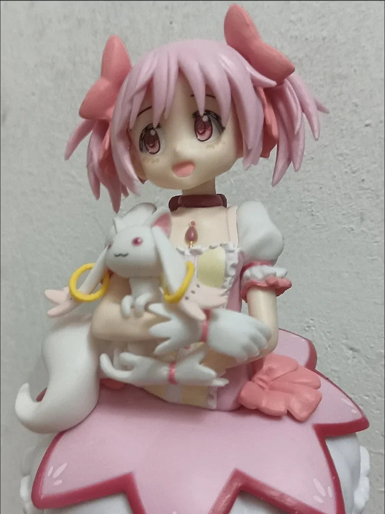 Kaname Madoka Magic Girl Action Figure 18cm Puella Magi Madoka Magica Anime Collectible Statue