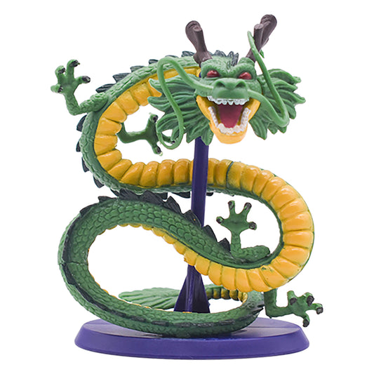 10CM Dragon Ball Z Shenron Cyan Dragon Figure  Handmade Anime Collectible & Desk Decoration Gift