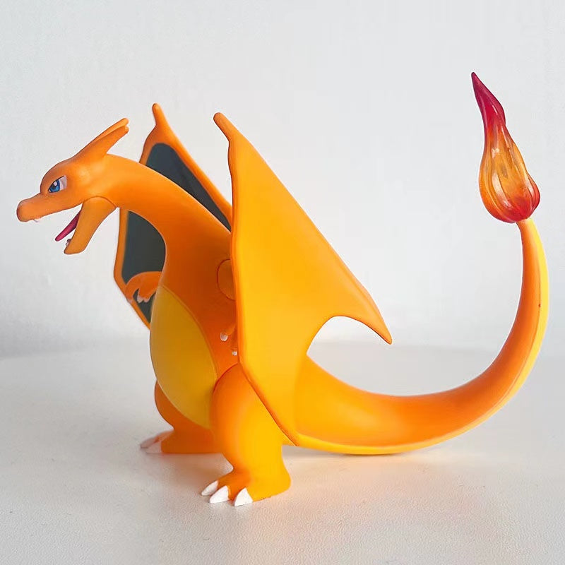 10cm Pokémon Charizard Figure  Fire Dinosaur Anime Action PVC Model Toy Gift for Kids