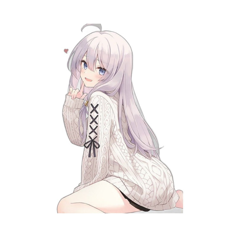 15cm The Journey of Elaina Anime Figure Witch Elaina PVC Collectible Model Toy Gift