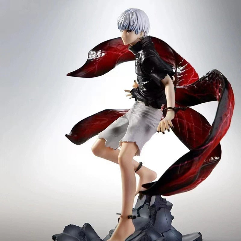Tokyo Ghoul Kaneki Ken Centipede Mask Action Figure Face-Changeable Anime Collectible Ornament