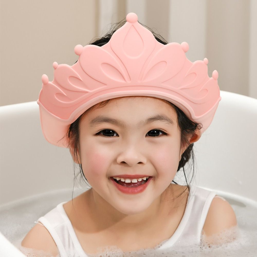 Adjustable Baby Shower Cap  Shampoo Shield & Bath Head Cover with Ear Protection for Infants & Toddlers