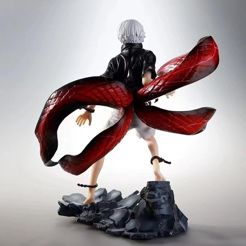 Tokyo Ghoul Kaneki Ken Centipede Mask Action Figure Face-Changeable Anime Collectible Ornament