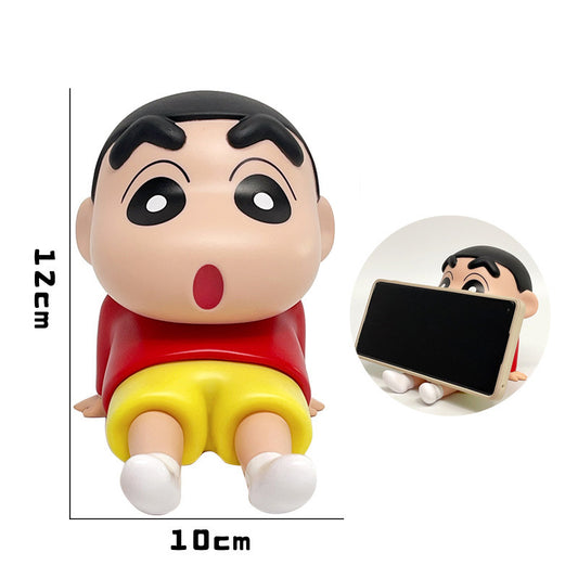 Crayon Shin-Chan Phone Holder Cute Anime Desktop Stand & Decorative Gift