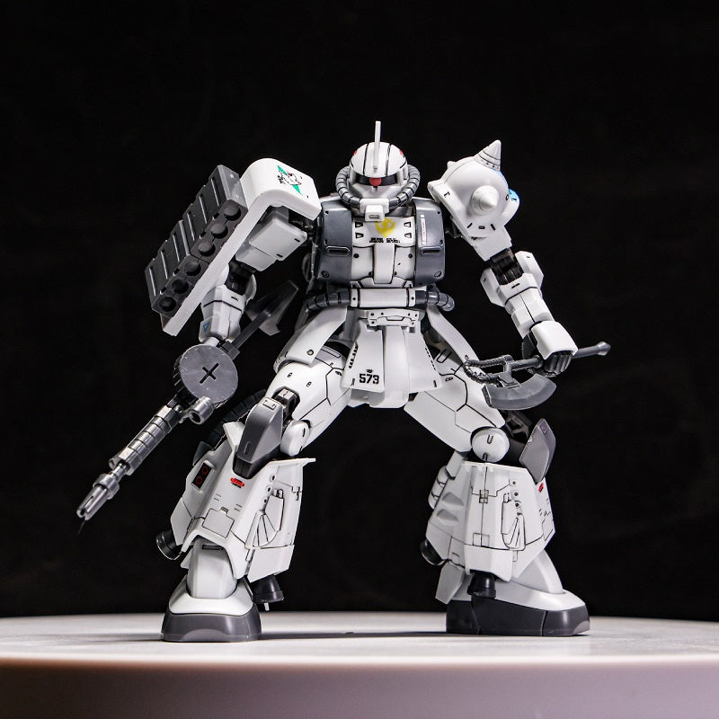 ZAKU Warrior GTO White Devil & ZEONO ZGMF 1000 HG 1/144 Model Kit  Collectible Action Figure & Ornament Gift