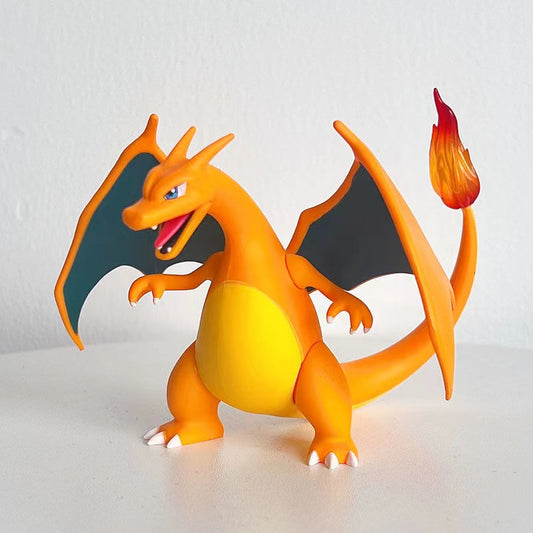 10cm Pokémon Charizard Figure  Fire Dinosaur Anime Action PVC Model Toy Gift for Kids