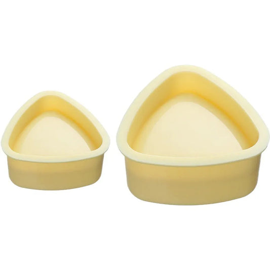 2PCS DIY Sushi Mold & Onigiri Rice Ball Press  Triangular Japanese Bento Maker Kitchen Tool