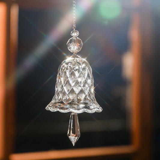 Rainbow Crystal Wind Chime  Glass Sun Catcher Pendant for Window, Garden & Home Decoration