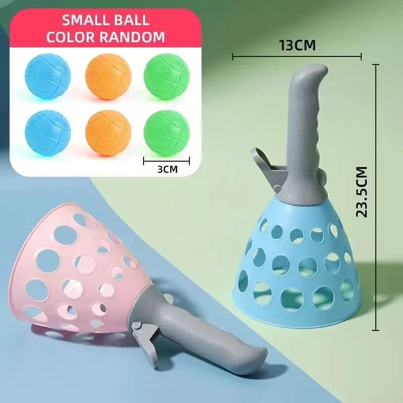 Children's Elastic Catapult Ball Set  Fun Parent-Child Puzzle & Throwing Game for Boys and Girls  Interactive Sports Toy Gift