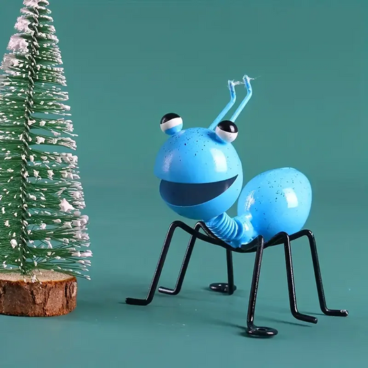 3D Metal Ant Garden Decoration Set Outdoor Courtyard & Fence Art Sculptures